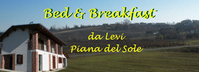 Bed and Breakfast in Piedmont, Italien