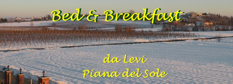 Bed and Breakfast in Monferrato - da Levi, Piana del Sole